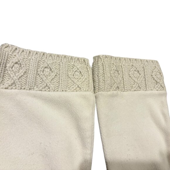 Women’s Cream-Colored LLBean Boot Socks - Picture 2 of 2